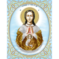 Схема для вышивания бисером А-СТРОЧКА "Икона Божией Матери Помощница в родах" 